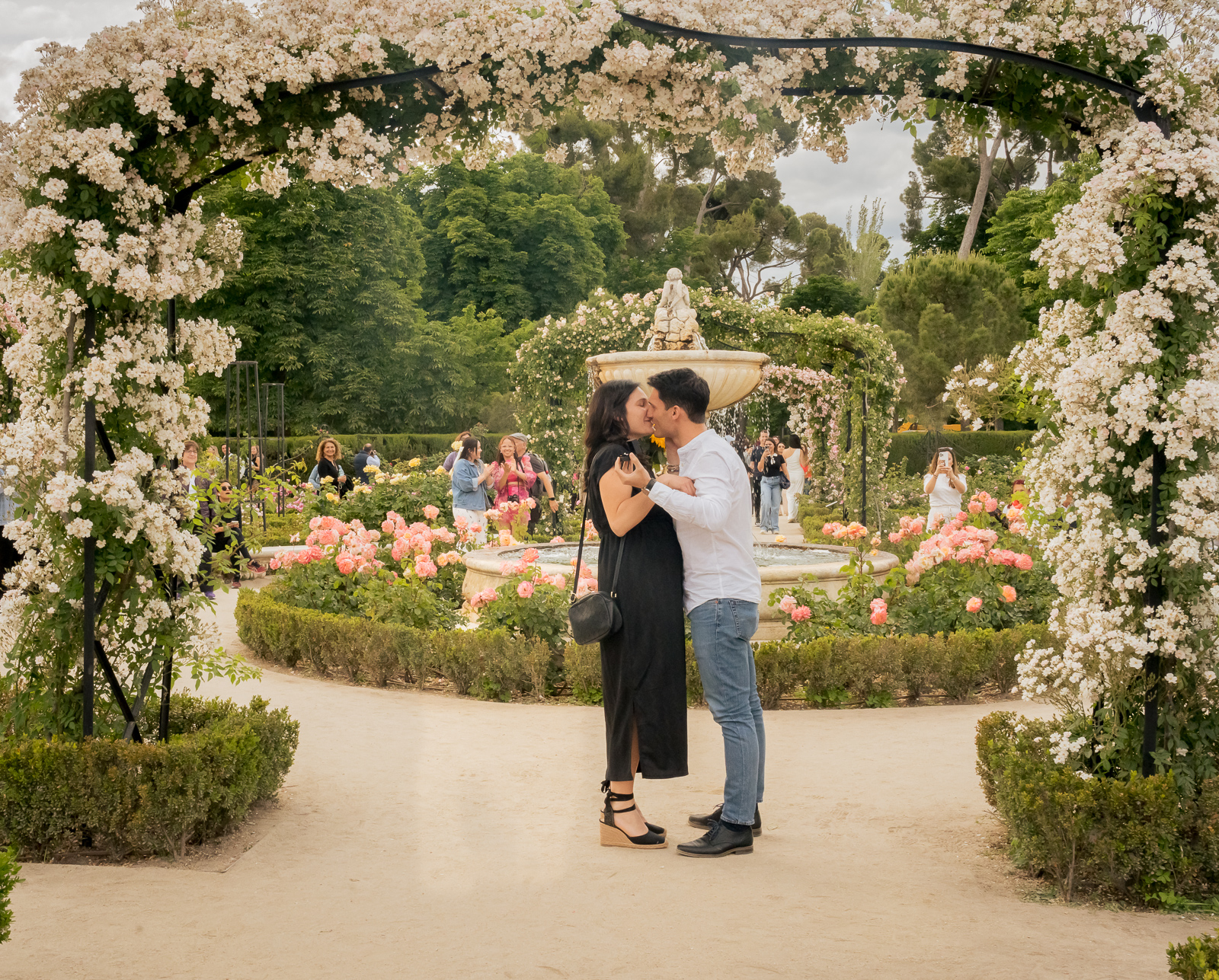 Best surprise proposal photographer in Madrid Spain
